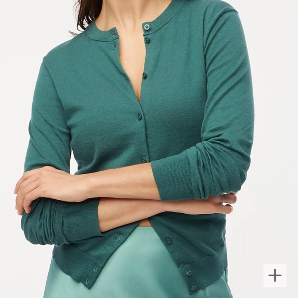 J crew long sleeve cardigan